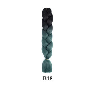 Ombre Jumbo Braiding Hair Extension 24 Inch