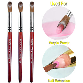  UsiDaer Kolinsky Nail Brush cashymart