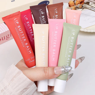  Pink Moisturizing Lip Gloss Soft Tube Plumping Nude Balm cashymart