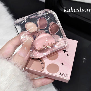  Cat Paw Shape Eye Shadow Palette 5 Colors cashymart