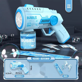  20-Hole Handheld Bubble Gun cashymart