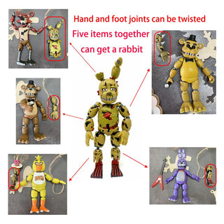 FNAF Nightmare Figures PVC Model Collection cashymart
