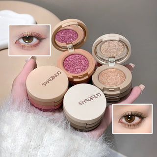  Shaqinuo Earth-tone Eyeshadow Palette cashymart