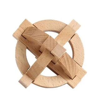  Challenging Classic Wooden Puzzle cashymart