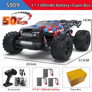  High-Speed 1:16 S909/S910 4WD RC Drift Monster Truck - 50KM/H Fun cashymart