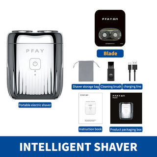  Men's Portable Rechargeable Mini Electric Shaver cashymart