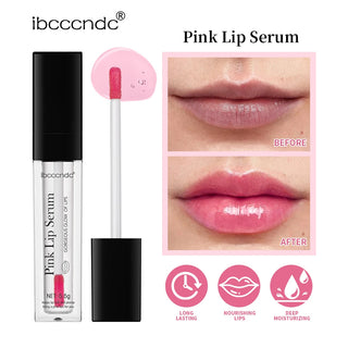  Ibcccndc Pink Lip Serum Lotion Moisturizes And Plumps Lips cashymart