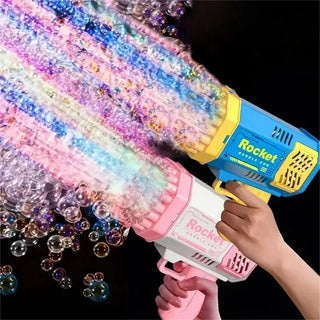  40 Hole Rocket Launcher Bubble Gun Party Toy Gift cashymart