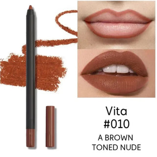  Nude Brown Lip Liner Pencil Matte Waterproof Long Lasting cashymart