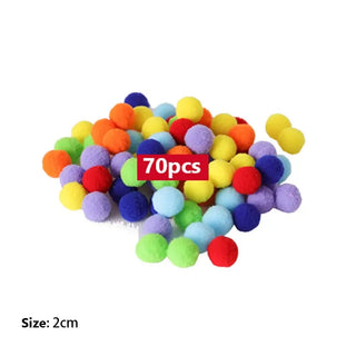  Rainbow Pompoms Sorting Game cashymart