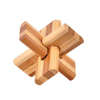  Wooden Brain Teaser Game cashymart