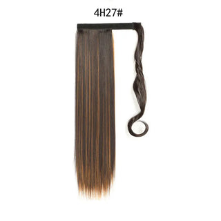 Synthetic Straight Long Ponytail Extensions