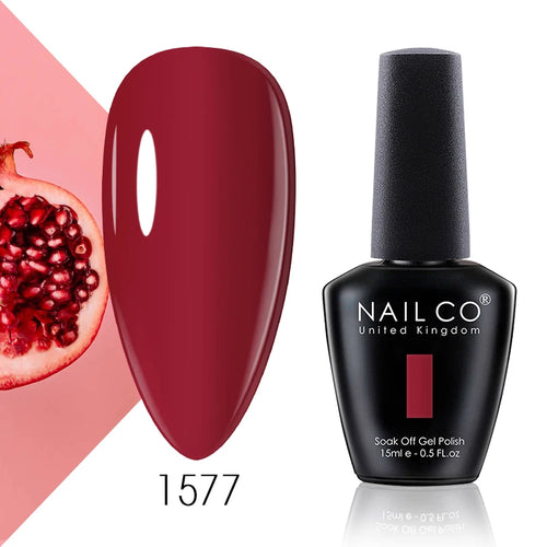 NAILCO 15ml UV Gel Topplack och Baslack Set