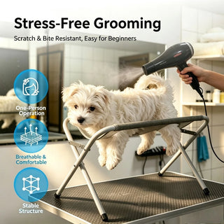 Pet Grooming Hammock with Stand