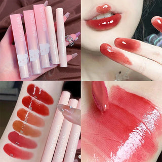  Mirror Water Lip Gloss Lasting Crystal Jelly Glaze Makeup cashymart