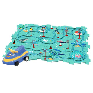  Slot Car Track Puzzle Play Set cashymart