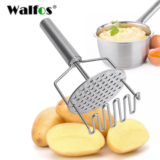  Stainless Steel 2-in-1 Potato Masher & Ricer cashymart