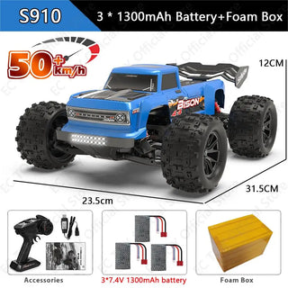  High-Speed 1:16 S909/S910 4WD RC Drift Monster Truck - 50KM/H Fun cashymart