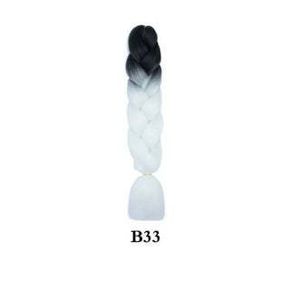 Ombre Jumbo Braiding Hair Extension 24 Inch