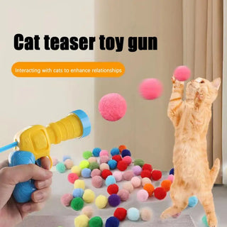  Silent Plush Ball Launcher: Fun Interactive Toy cashymart