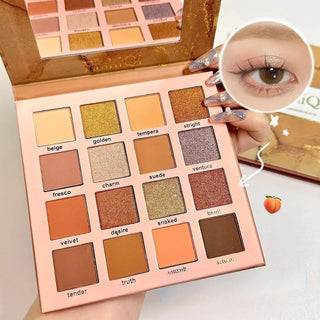  Golden Sunshine 16 Color Eyeshadow Blush and Highlighter Set cashymart