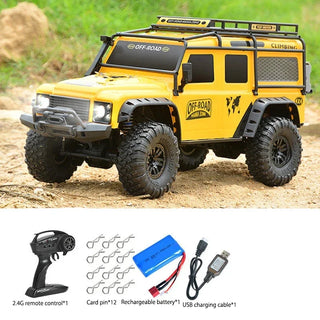  All-Terrain 1/10 Scale 4WD RC Climbing Car for Adventurous Fun cashymart