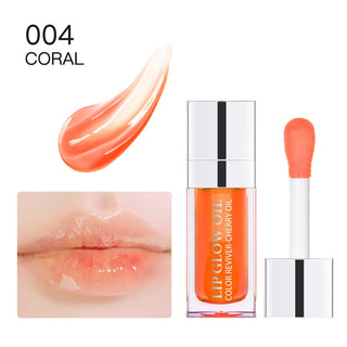  Hot Clear 6ml Crystal Jelly Lip Oil Plumper Gloss Makeup cashymart