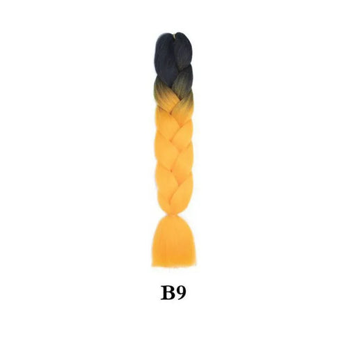 Ombre Jumbo Braiding Hair Extension 24 Inch