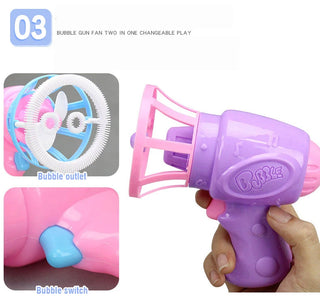  Soap Bubbles Bubble Gun Blowing Machine For Kids Play cashymart