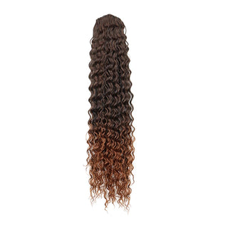  Synthetic 22 Inch Kinky Curly Ponytail Clip In cashymart