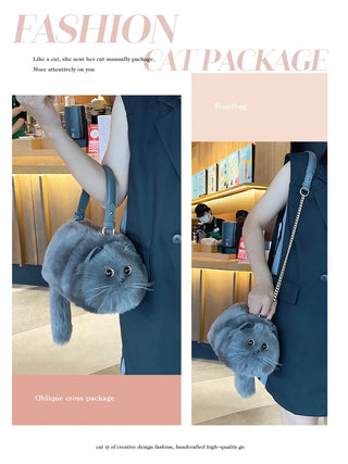  Charming Cat Doll Sling Bag cashymart