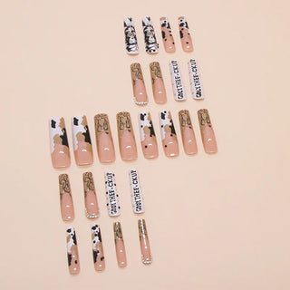  Simple Y2K Long Coffin French Ballerina Nails cashymart