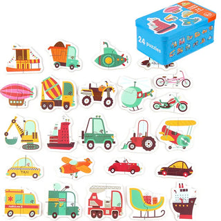  Wooden Animal Puzzle Set cashymart