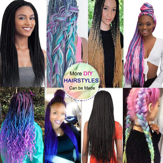 Synthetic Ombre Jumbo Braiding Hair 24 Inch cashymart