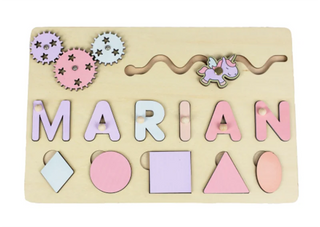  Wooden Name Puzzle for Kids cashymart