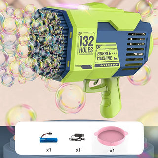  Bubble Gun Launcher with Colorful Lights cashymart