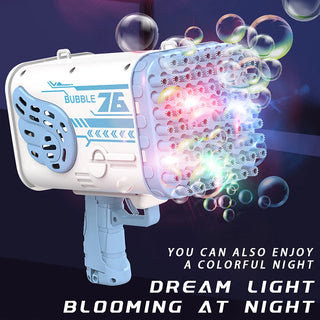  Rocket Bubble Gun with Light-Up cashymart