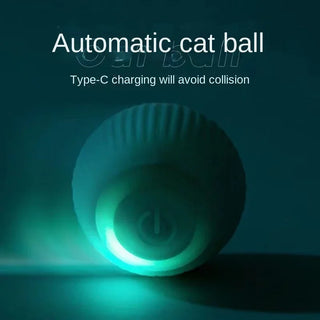  Interactive Rechargeable Cat Ball Toy for Endless Play Fun cashymart