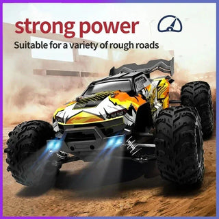  High-Speed 4x4 Remote Control Monster Truck with LED Lights cashymart