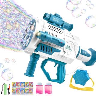  Large Automatic Rocket Bubble Gun Dinosaur Blower For Kids cashymart