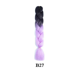 Ombre Jumbo Braiding Hair Extension 24 Inch