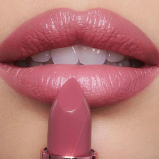  Rose Pink Nude Matte Velvet Lipstick Waterproof Beauty Makeup cashymart