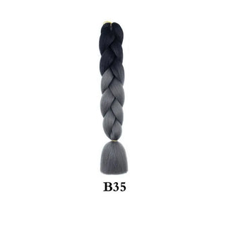 Ombre Jumbo Braiding Hair Extension 24 Inch