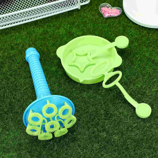  Bubble Blower Trumpet Toy Girl Toys Bubber Blowing Soap Tools Gift Dispenser Blue Gumballs cashymart