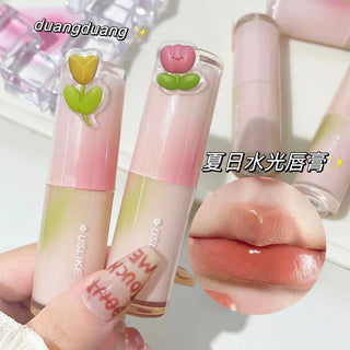  USLIKE Aura Lipstick Moisturizes Longlasting Glass Lips cashymart