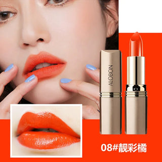  Matte Lipstick 24 Hour Long Lasting Waterproof Velvet Lipstick cashymart