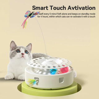  Interactive 3-in-1 Cat Toy Set cashymart