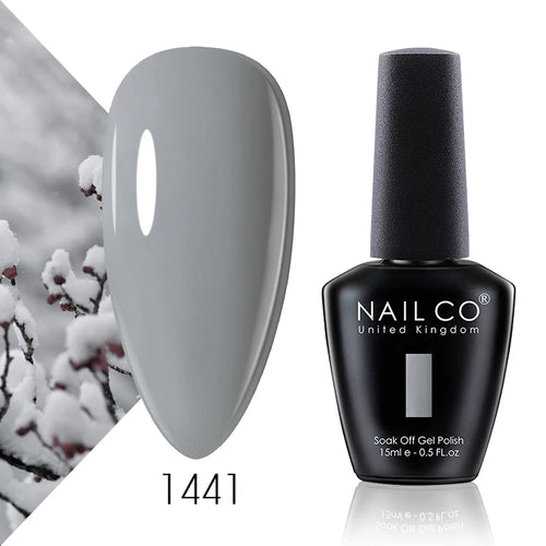NAILCO 15ml UV Gel Topplack och Baslack Set