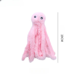  Interactive Catnip Octopus Plush Toy cashymart