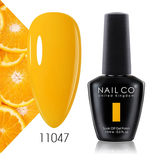 NAILCO 15ml UV Gel Topplack och Baslack Set